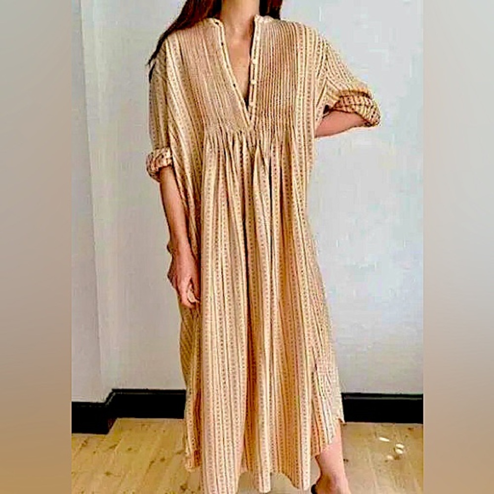 LL Bean Women’s Vintage Dobby Boho Nightgown. Medium. Sleepwear. 🌙